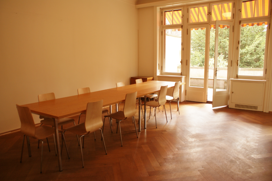 Anna Sacher Raum mit Markise